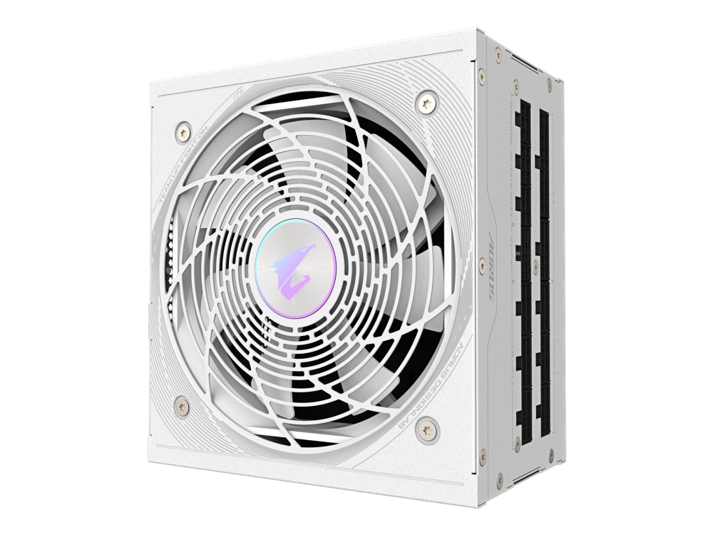 AORUS ELITE AE1000PM PG5 ICE - Nätaggregat (intern) - ATX12V 3.0/ EPS12V - 80 PLUS Platinum - AC 100-240 V - 1000 Watt - aktive PFC | Datortillbehör - Laddare & Batterier - Dator/Server nätaggregat | GameStuff