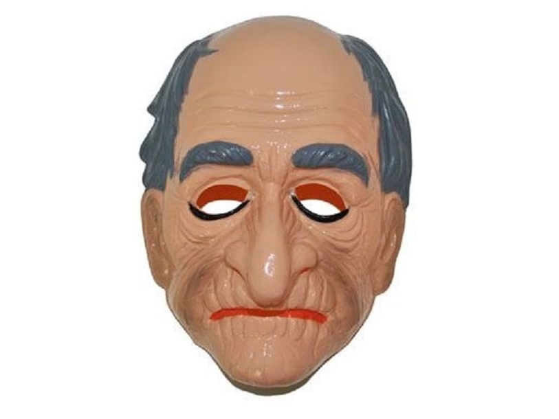 Alter Mann Maske