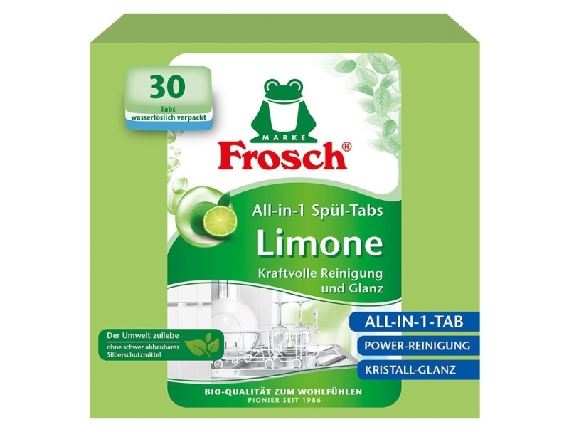 Opvasketabs Frosch Citrus, 30 stk.