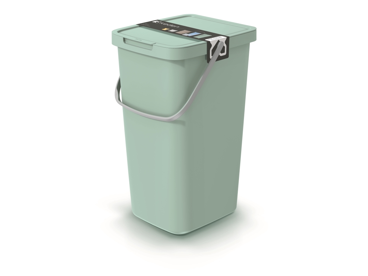 Prosperplast Waste Bin Soft Green 25L | N - A | GameStuff
