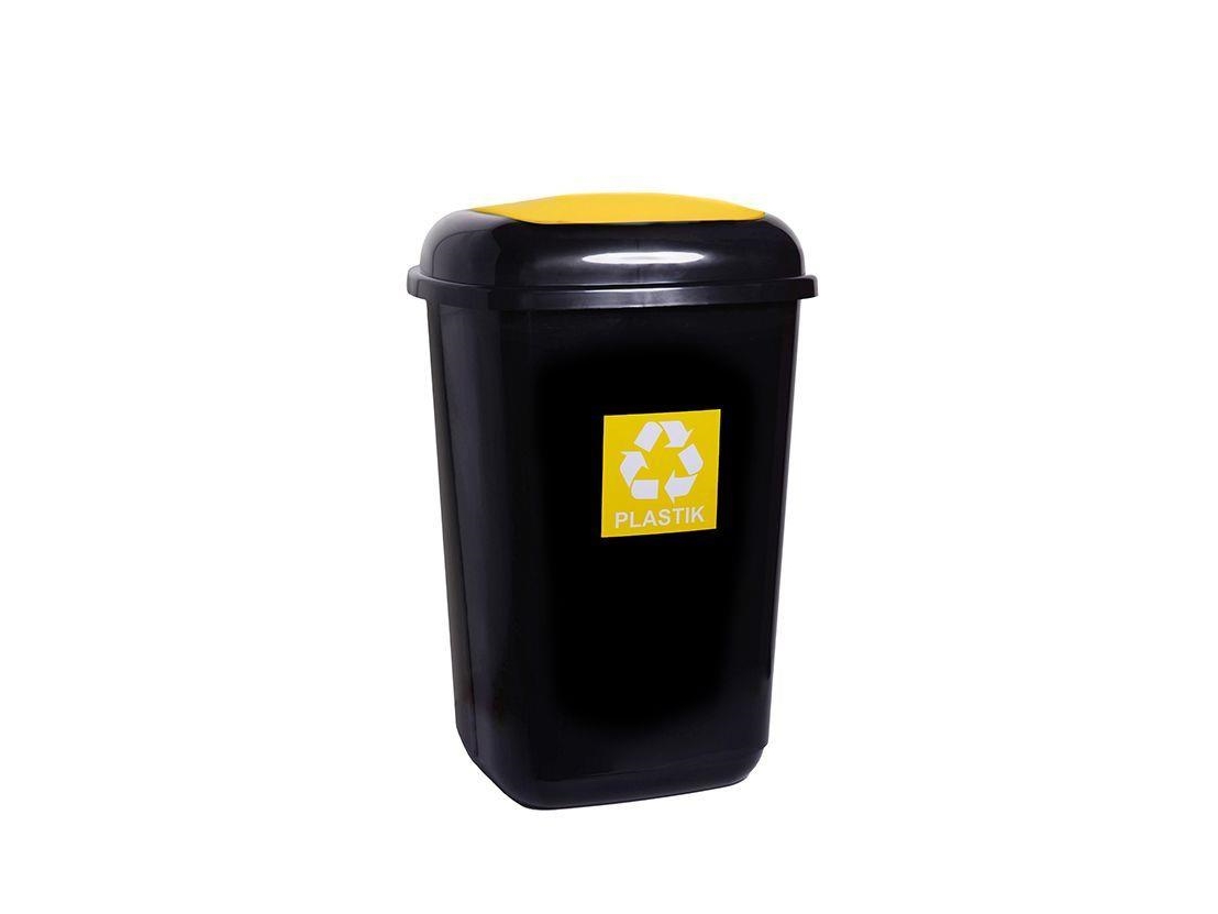 affaldsspand Plafor BIN 12 L gul