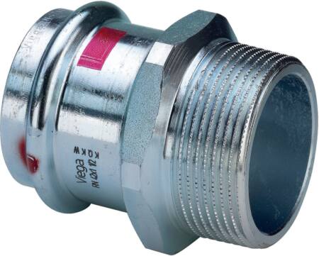 Prestabo overgang 28 x 1 1/4 muffe/nippel forzinket stål | VVS Artiklar - Rör & Kopplingar - Tryckrör och rördelar | GameStuff