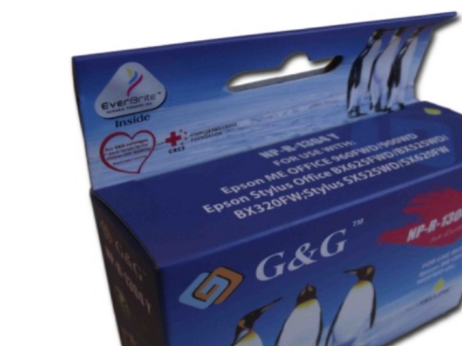 G&G Np-R-1304Y, Gul, 14 Ml, 1 Stk, 755 Sider, Enkelt Pakke