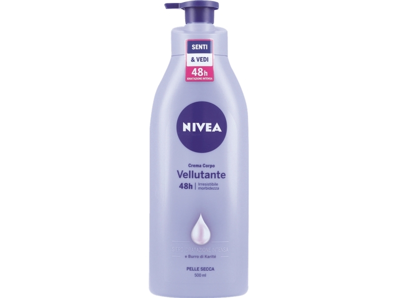 Nivea Silky Shea Butter Body Milk 500 Ml