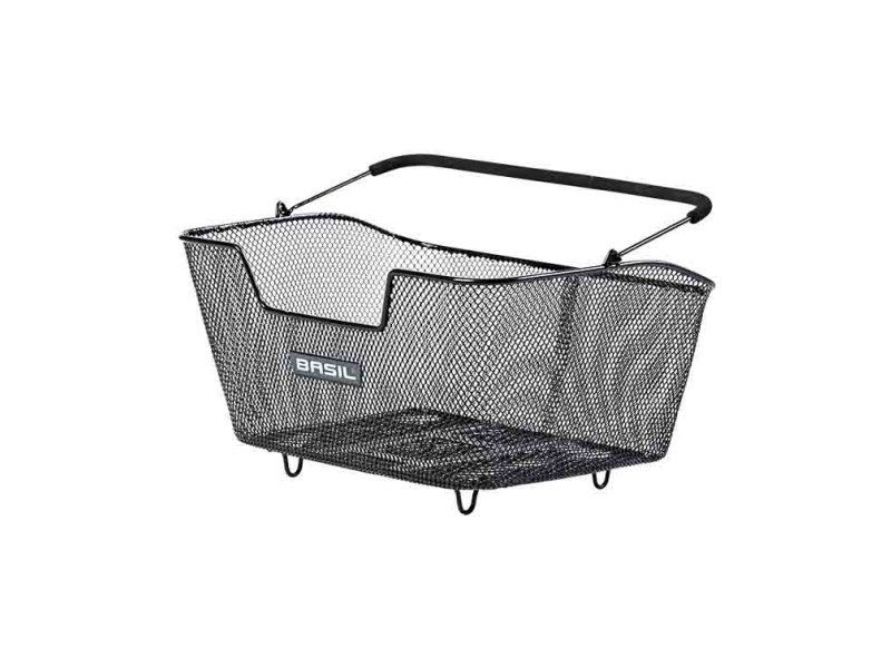 Basil Base M Multi System, Bagside, Cykelkurv, Stål, Sort, 5 Kg, 430 Mm