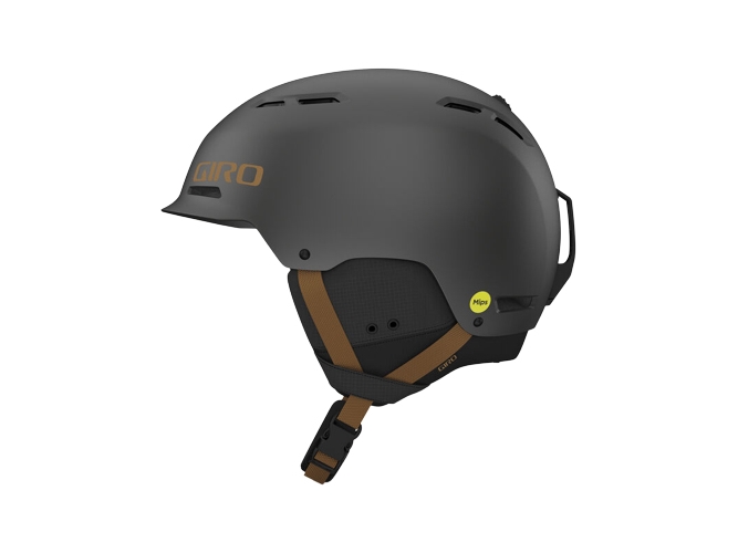 Giro Trig Mips Helmet, Åben Hjelm, Konstruktion Med Hård Skal, Hjelmvisir, Mat