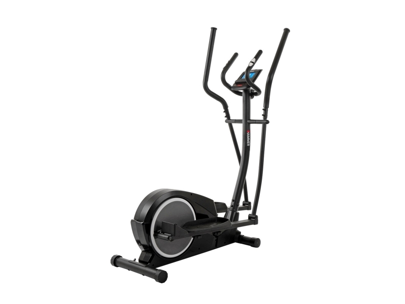 HAMMER Crosstech XTR BT, Magnetisk crosstrainer, 130 kg, Hem, inomhus, V-bälte, Antracit, Svart | Sport & Träning - Träningsmaskiner - Crosstrainer | GameStuff
