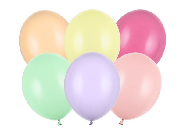 PartyDeco SB14P-000P-50, Ilmapallo, Lateksi, Valikoidut värit, Yksivärinen, Juhla, Universaali
