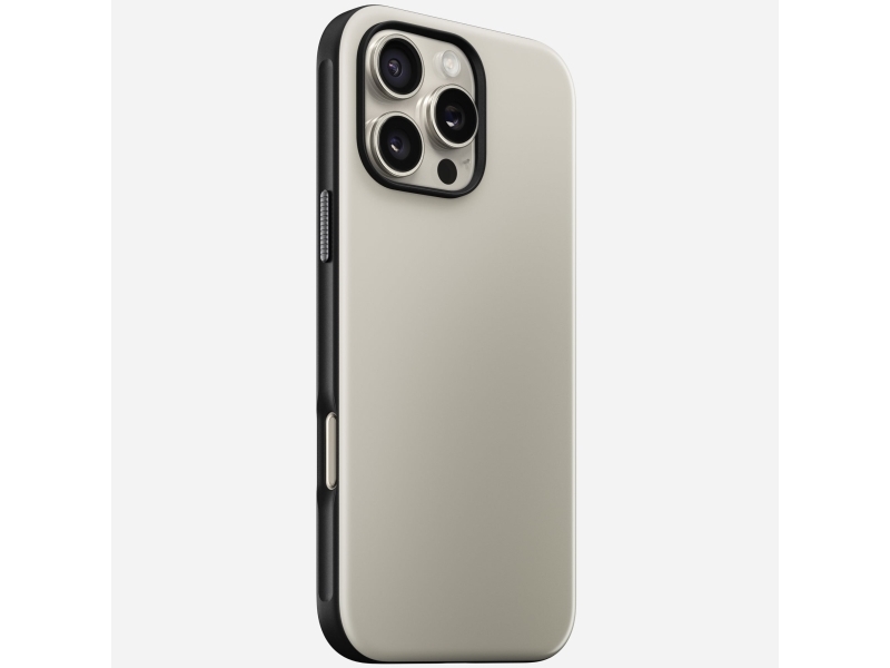 Nomad Nm01372585, Cover, Apple, Iphone 16 Pro Max, 17,5 Cm (6.9"), Steinfarbe
