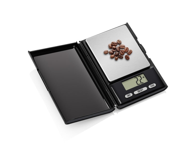 Eta ETA277090000, Elektronisk køkkenvægt, 0,5 kg, 0,1 g, Sort, Rustfrit stål, Bordplade