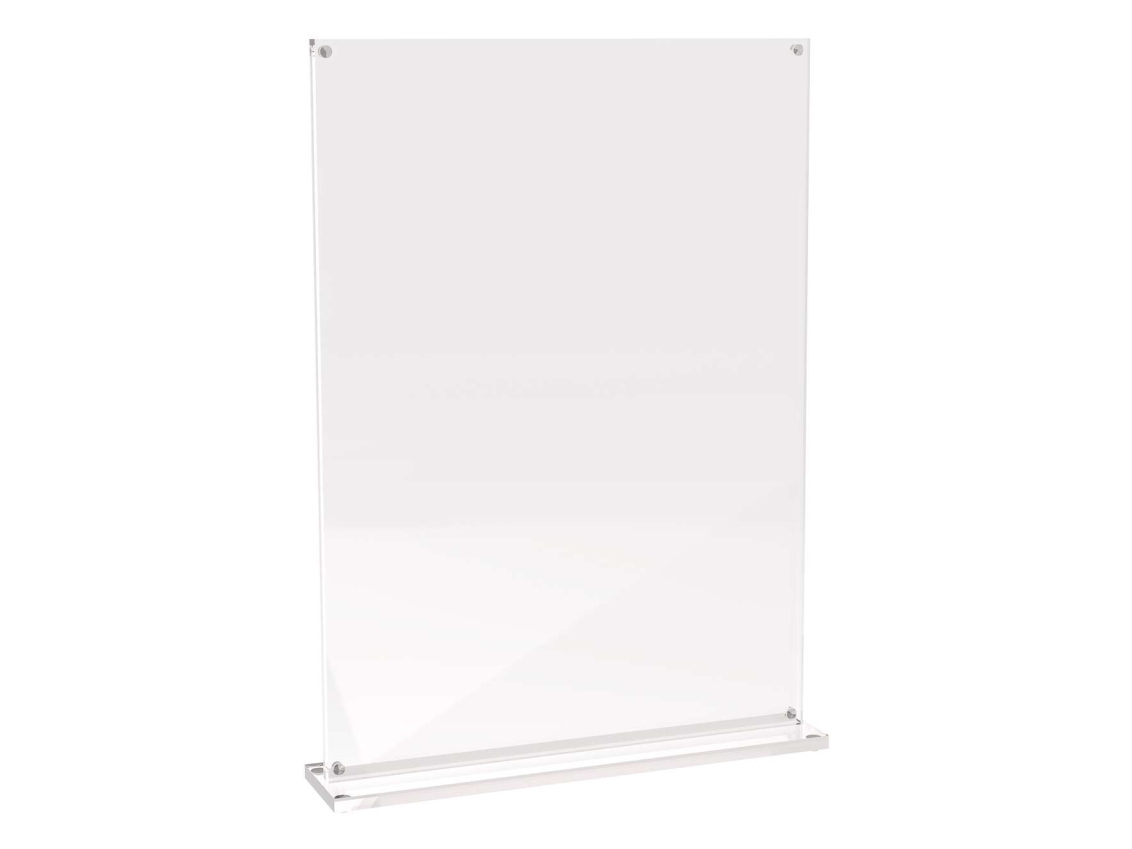 MAUL 1948405, Skilteholder, A4, Akryl, Hvid, Lodret, 47 mm