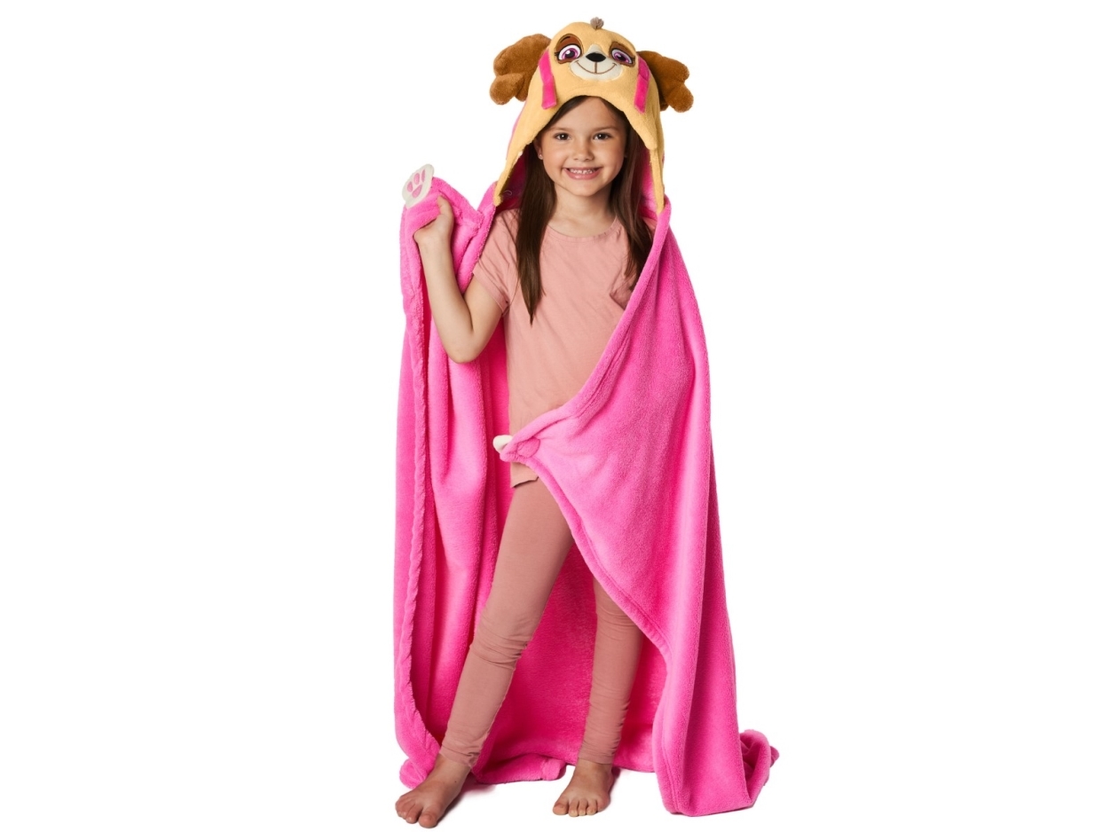 Paw Patrol Skye Luxury Poncho Mit Kapuze