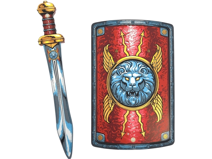 Romerskt svärd + sköld av skumplast | Leksaker - Rollek - Blaster och leksaksvapen | GameStuff