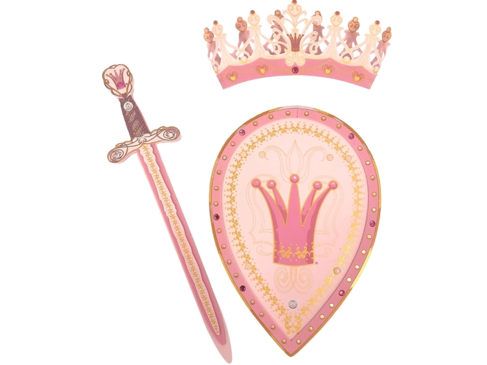 Liontouch - Dronning - Skumskjold, Sværd Og Krone - Rosa