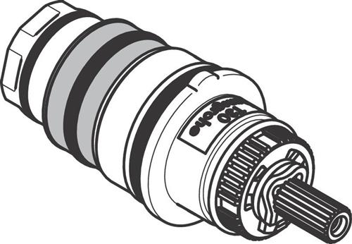 HG Termostatkartusche - til omvendt rørføring | VVS Artiklar - Badrum - Amatures och reservdelar | GameStuff