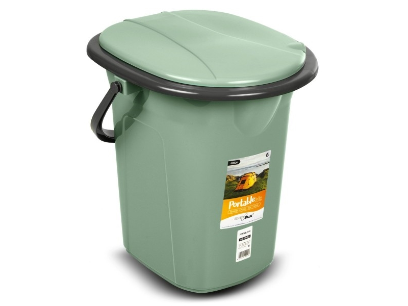 GreenBlue GB320GG žaliai pilkas tualetas | Köksutrustning - Hushålls tillbehör - Sopsortering | GameStuff