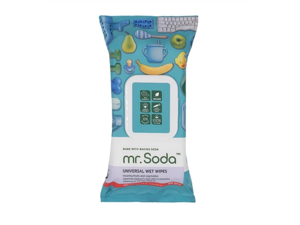Soda | Wet Wipes Universal, 80 Pcs | Mr. Soda