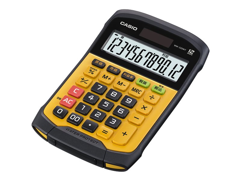 Casio Wm-320Mt - Skrivebords-Regnemaskine - 12 Cifre - Solpanel, Batteri