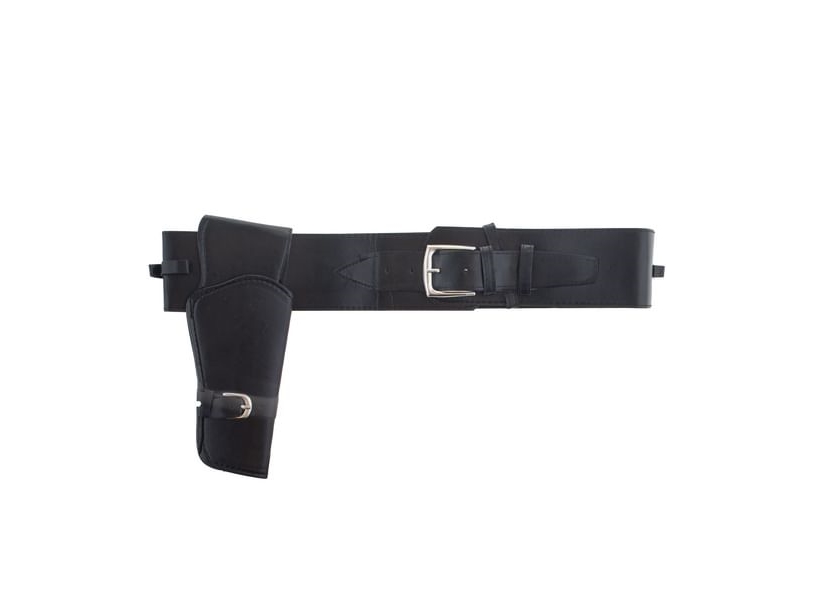 Svart revolverhölster | Leksaker - Rollek - Kostym | GameStuff