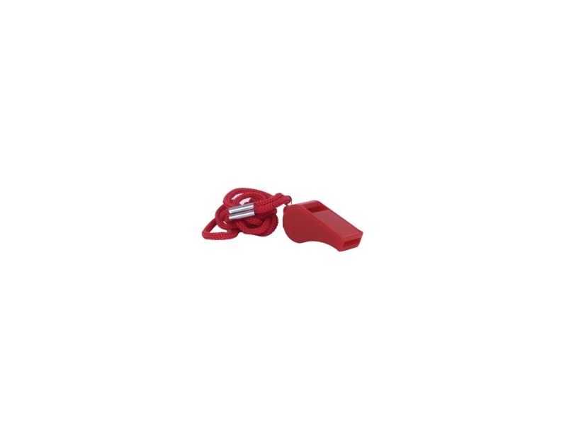 Rote Pfeife Mit Schnur