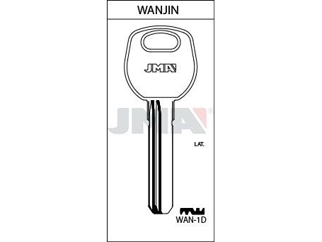 Jma Blank Keys Wan-1D