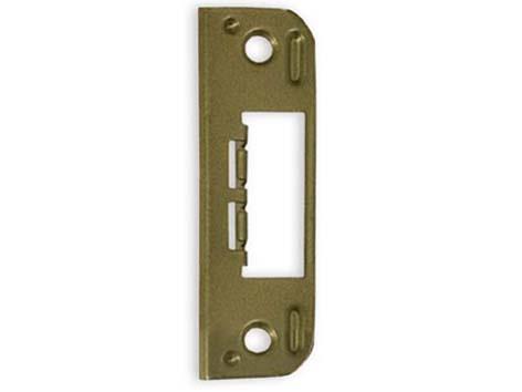 Assa Abloy Türschlossplatte Door Lock Plate 0045 Fe/Jme Even Brown
