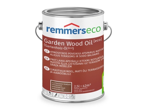 Remmers Oil Garden Wood Bangkirai Intensiv 2.5L | Färg & Tillbehör - Färg inomhus - Trä & metallfärg | GameStuff