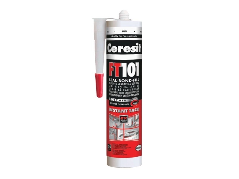 Sealant Ceresit FT101, 280 ml, transparent