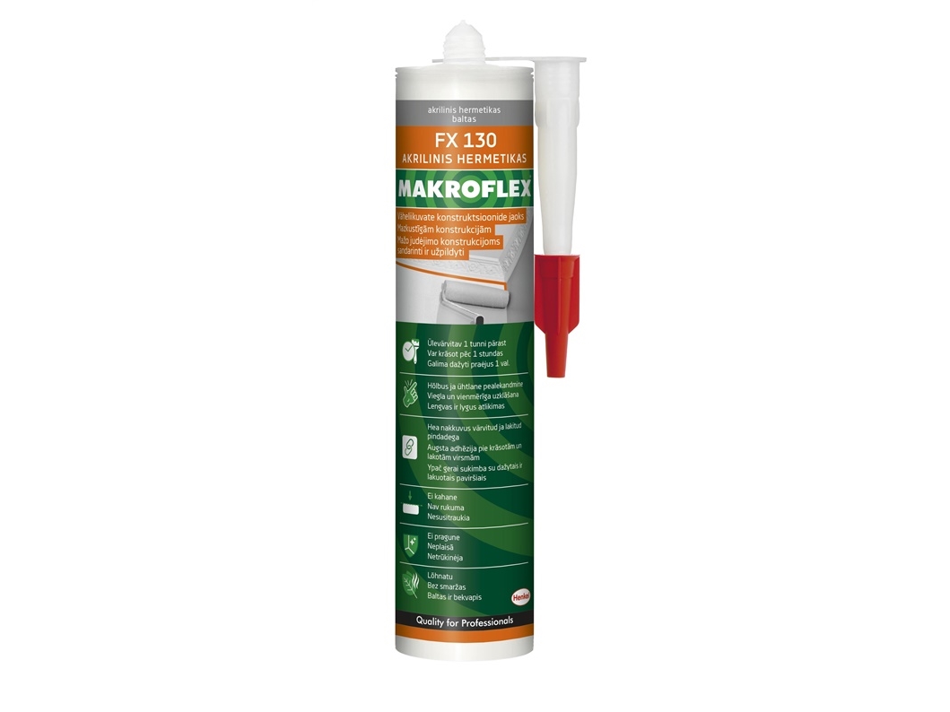 Ceresit Akrilinis Hermetikas Makroflex Fx130 280 Ml