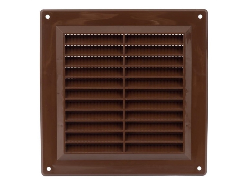Europlast Grille Ventilation 150X150, Brown