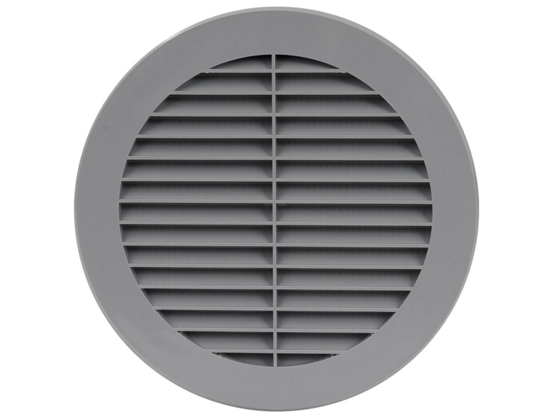 Europlast Lüftungsgitter D150, Grau