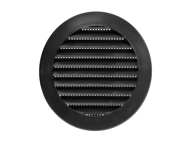 Europlast Lüftungsgitter D100 Schwarz