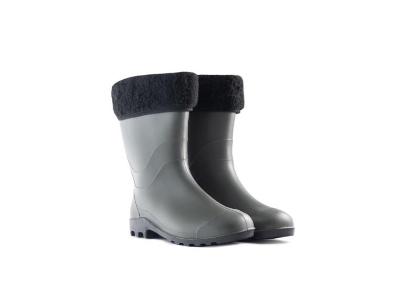 Nenurodyta_V Quilted Men`S Rubber Boots (42 Size)