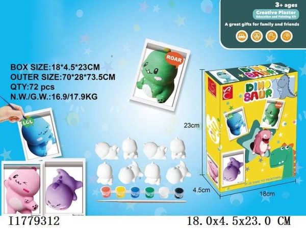 Nenurodyta_V Spielzeug Creative Kit Dino 9Pcs I1779312