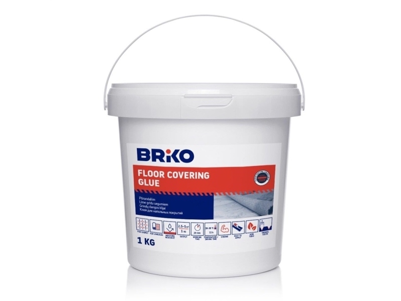 Gulvbelægningslim BRIKO (1 kg)