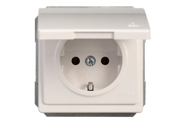Vilma Plug Socket Rp16-003-02 V White St150