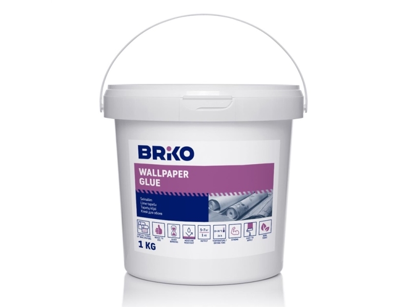 Wallpaper Glue Briko Ready Bond 1Kg