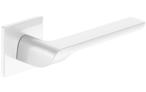 Metal_Bud Door Handle, Indoor K Fit Brushed Nickel Matte Nickel