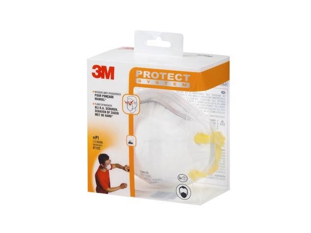 Partikel-Atemschutzmaske 3M 8710 Ffp1 3Pcs