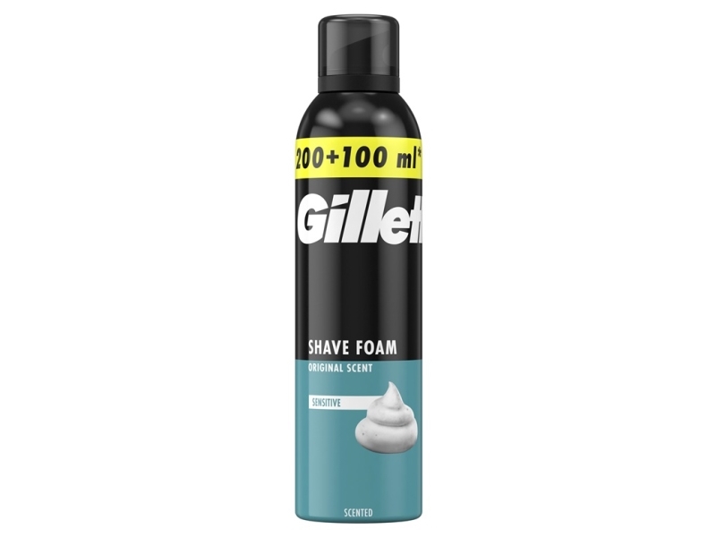 Aftershave-skraber Gillette Sensitive 300 ml