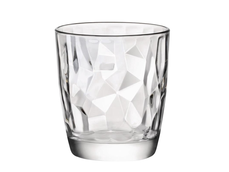 Bormioli Glass Clear Diamond Dof 390Ml