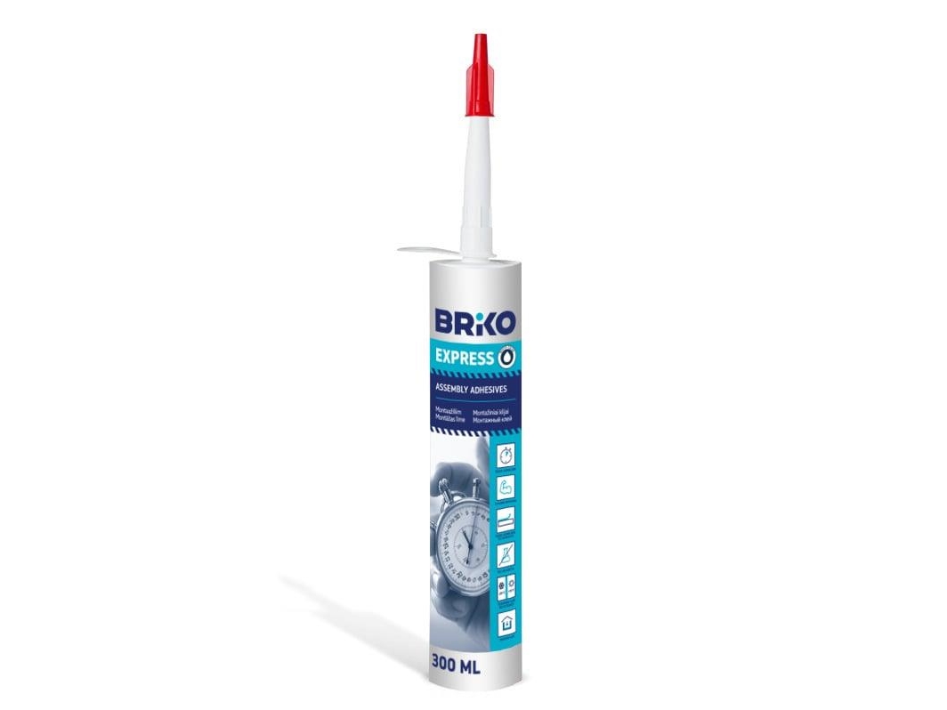 Briko montage-/samlingslim Express BRIKO 300 ml LIQ