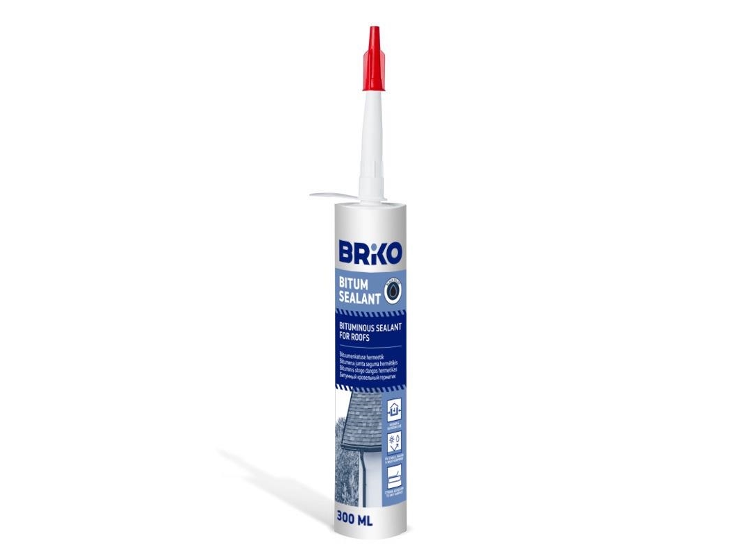 Briko SEALANT BITUM BRIKO ROOFSEAL 300 ml