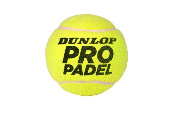 Padel-Tennisbold Dunlop Pro Padel, 3 Stk