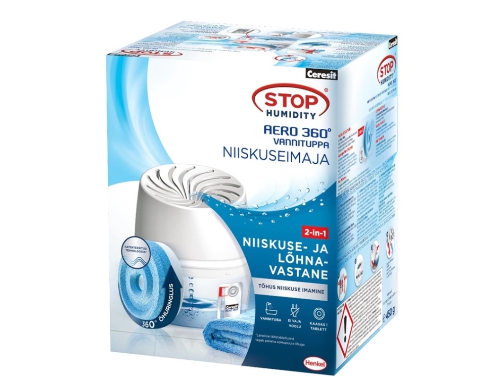 JetWorld absorber til at stoppe lugt og fugt på toilettet 450g
