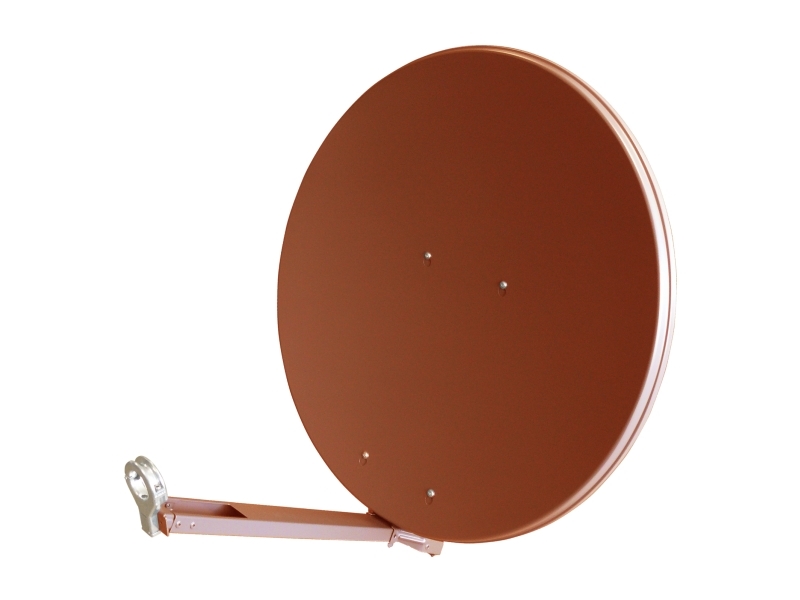 Televes S660-Z, 10,75 - 12,75 Ghz, 36,2 Dbi, 0 - 90°, Murstensfarve, Aluminium, 710 Mm