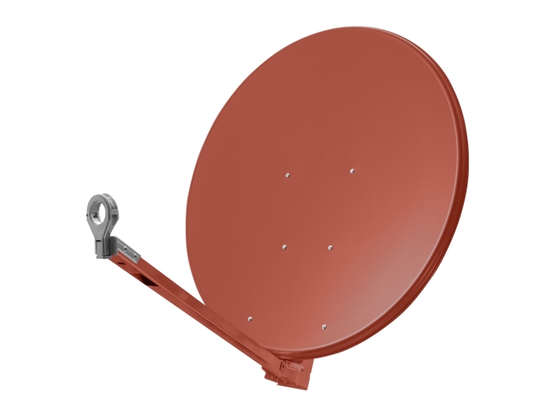 Televes Classic-Line 860, 10,75 - 12,75 Ghz, 38,5 Dbi, 0 - 80°, Farbe Ziegelstein, Aluminium, 850 Mm