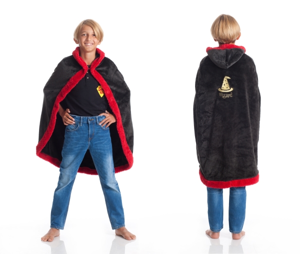 Kanguru 1284, Ausgefallener Anzug, Kinder, Männlich, Magic, Wizard, Schwarz
