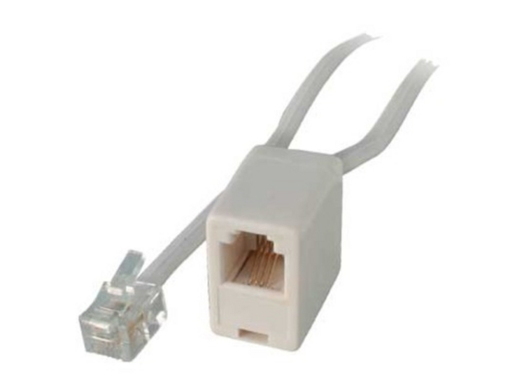 S/Conn Maximum Connectivity 70226-8/4W, 6 M, Rj-45, Rj-45, Weiß, Weiblich, Männlich