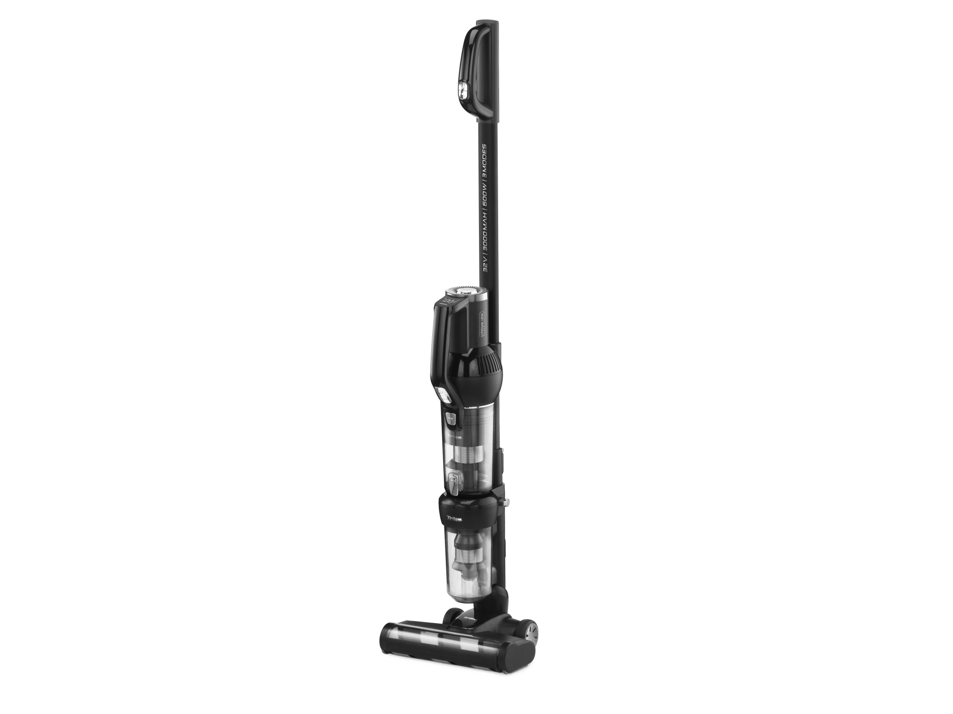 Trisa Quick Clean Prof. T0341, 2-In-1 Stick Vacuum, Poseløs, Sort, Dry, Hepa, Cyclonisk